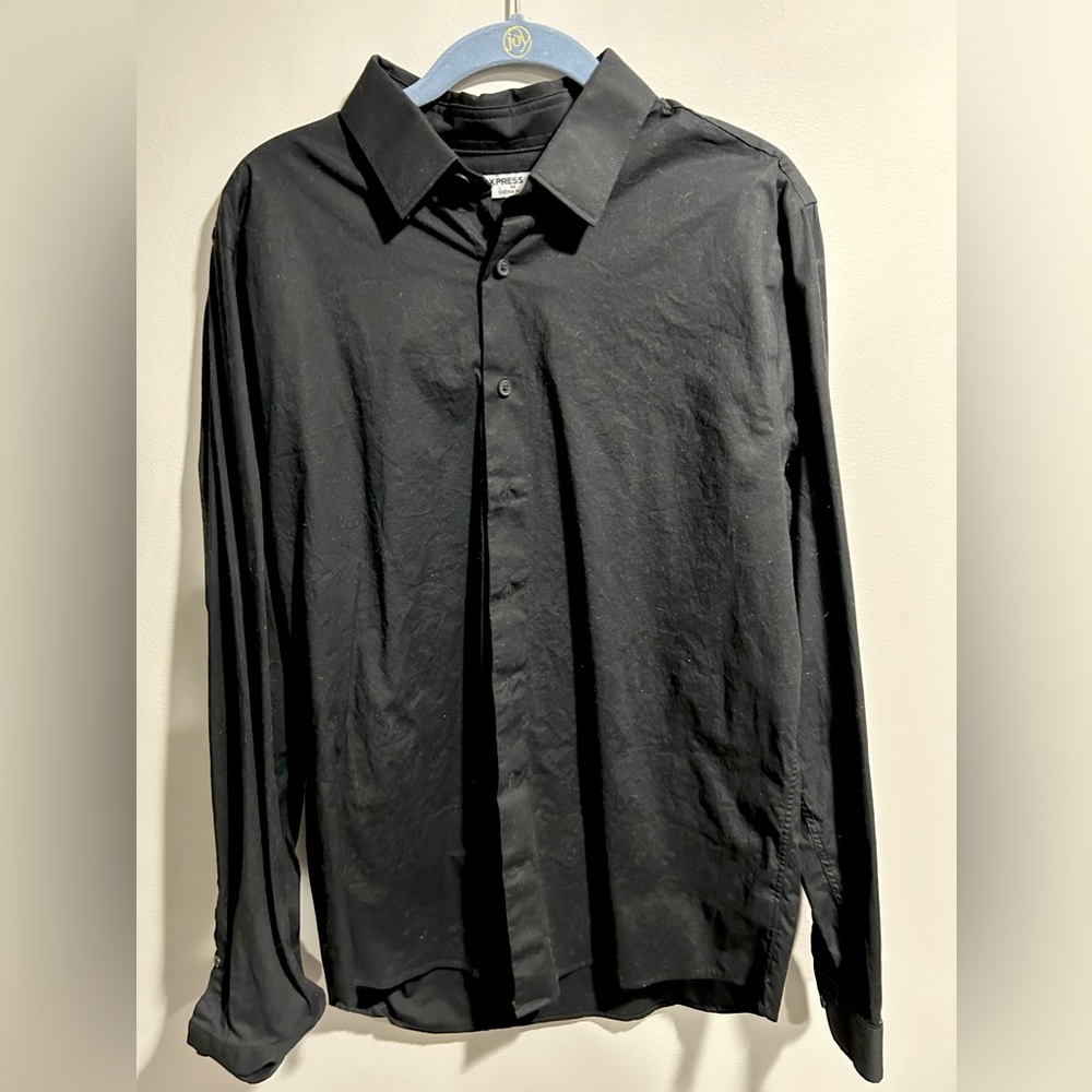 Express 1MX dress shirt size L